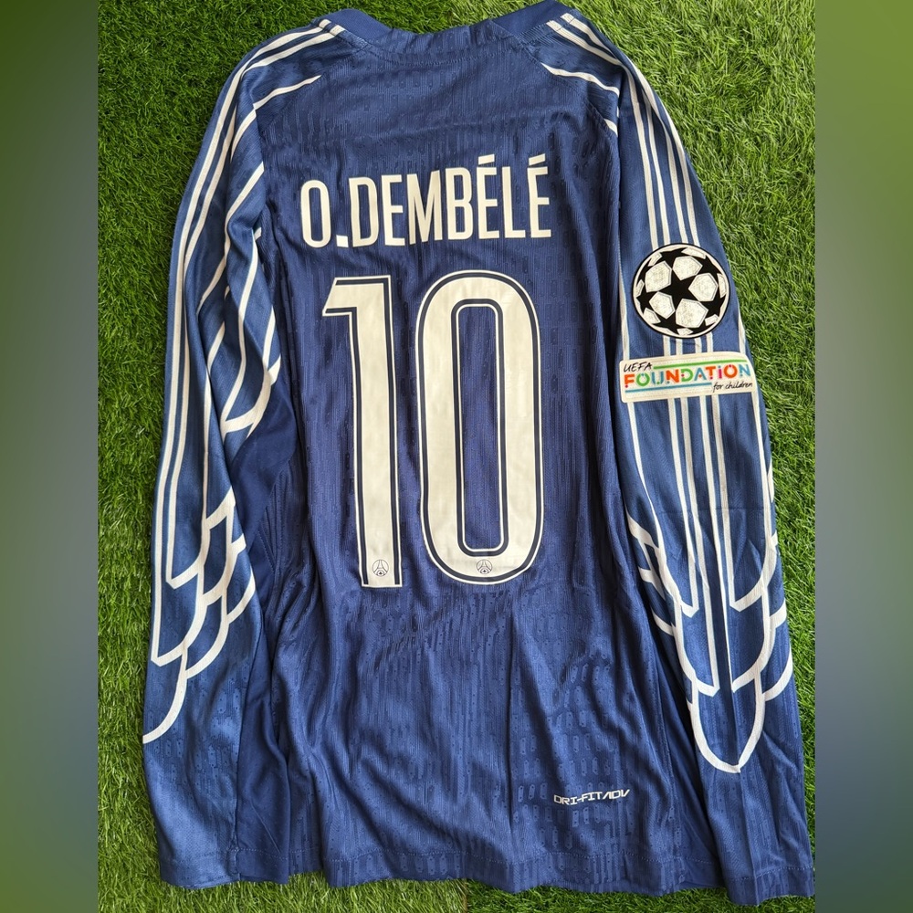 Dembele psg jersey
